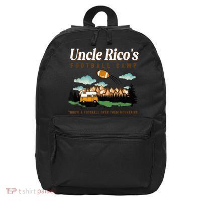 Uncle Rico's Football Camp Throw A Football Over Them 16 in Basic Backpack