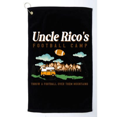 Uncle Rico's Football Camp Throw A Football Over Them Golf Towel