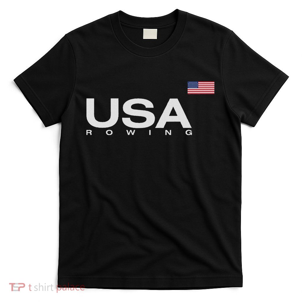 Usa Rowing Flag T-Shirt
