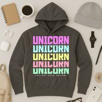 Unicorn Repeat Follow Your Dream Hoodie
