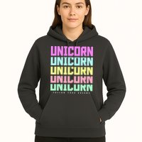 Unicorn Repeat Follow Your Dream Hoodie