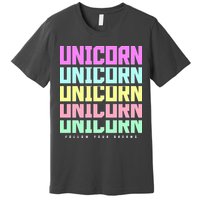 Unicorn Repeat Follow Your Dream Premium T-Shirt