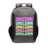 Unicorn Repeat Follow Your Dream Vector Backpack