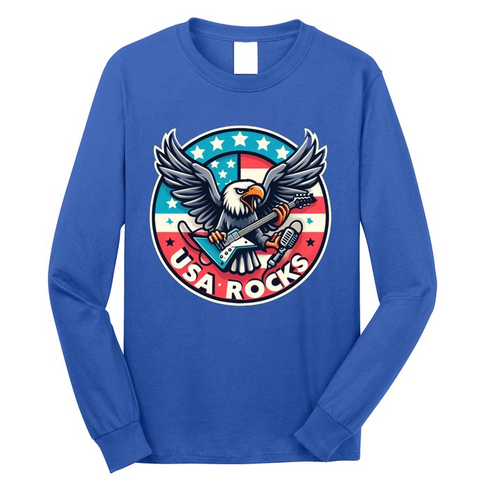 Usa Rocks Gift Long Sleeve Shirt