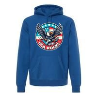 Usa Rocks Gift Premium Hoodie