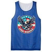 Usa Rocks Gift Mesh Reversible Basketball Jersey Tank