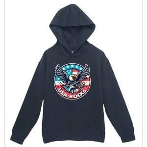 Usa Rocks Gift Urban Pullover Hoodie