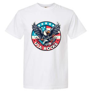 Usa Rocks Gift Garment-Dyed Heavyweight T-Shirt