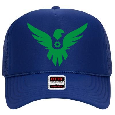 Unt Robotics Gift High Crown Mesh Back Trucker Hat