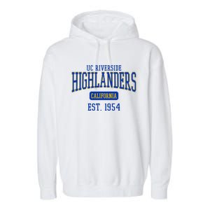 Uc Riverside Highlanders Est. Date Garment-Dyed Fleece Hoodie