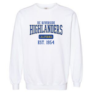 Uc Riverside Highlanders Est. Date Garment-Dyed Sweatshirt