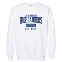 Uc Riverside Highlanders Est. Date Garment-Dyed Sweatshirt