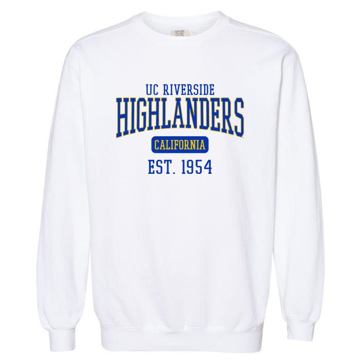 Uc Riverside Highlanders Est. Date Garment-Dyed Sweatshirt