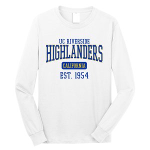 Uc Riverside Highlanders Est. Date Long Sleeve Shirt