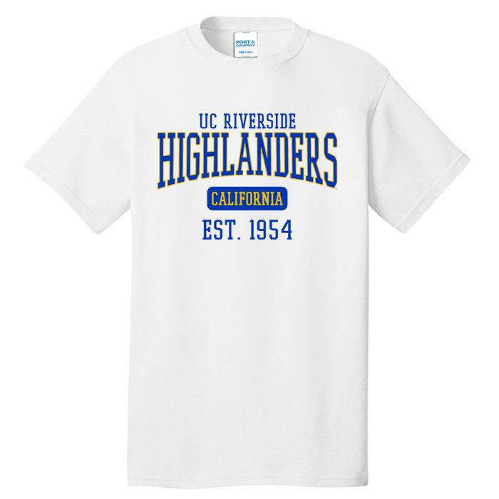 Uc Riverside Highlanders Est. Date Tall T-Shirt