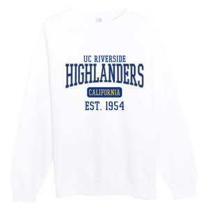 Uc Riverside Highlanders Est. Date Premium Crewneck Sweatshirt