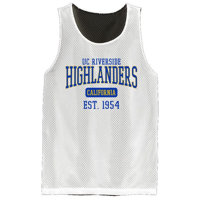 Uc Riverside Highlanders Est. Date Mesh Reversible Basketball Jersey Tank