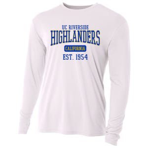 Uc Riverside Highlanders Est. Date Cooling Performance Long Sleeve Crew