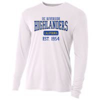 Uc Riverside Highlanders Est. Date Cooling Performance Long Sleeve Crew