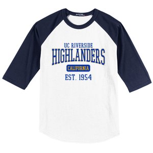 Uc Riverside Highlanders Est. Date Baseball Sleeve Shirt