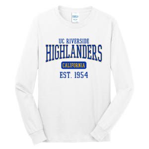 Uc Riverside Highlanders Est. Date Tall Long Sleeve T-Shirt