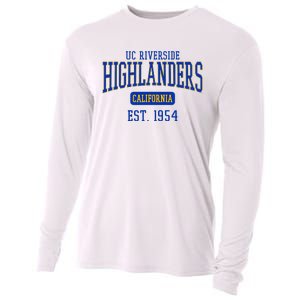 Uc Riverside Highlanders Est. Date Cooling Performance Long Sleeve Crew