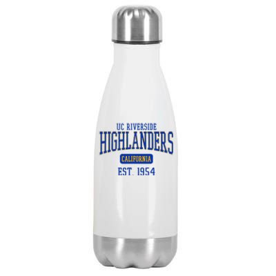 Uc Riverside Highlanders Est. Date Stainless Steel Insulated Water Bottle