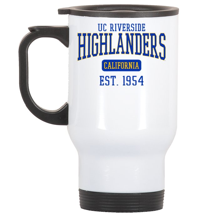 Uc Riverside Highlanders Est. Date Stainless Steel Travel Mug