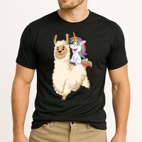 Unicorn Riding Llama Performance Shirt
