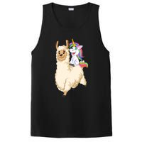 Unicorn Riding Llama PosiCharge Competitor Tank