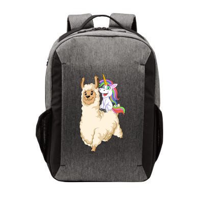 Unicorn Riding Llama Vector Backpack
