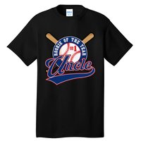 Uncle Rookie of Year 1st Birthday Baseball Theme Matching Tall T-Shirt