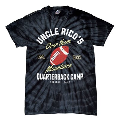 Uncle RicoS Over Them Mountains Quarterback Camp Tie-Dye T-Shirt