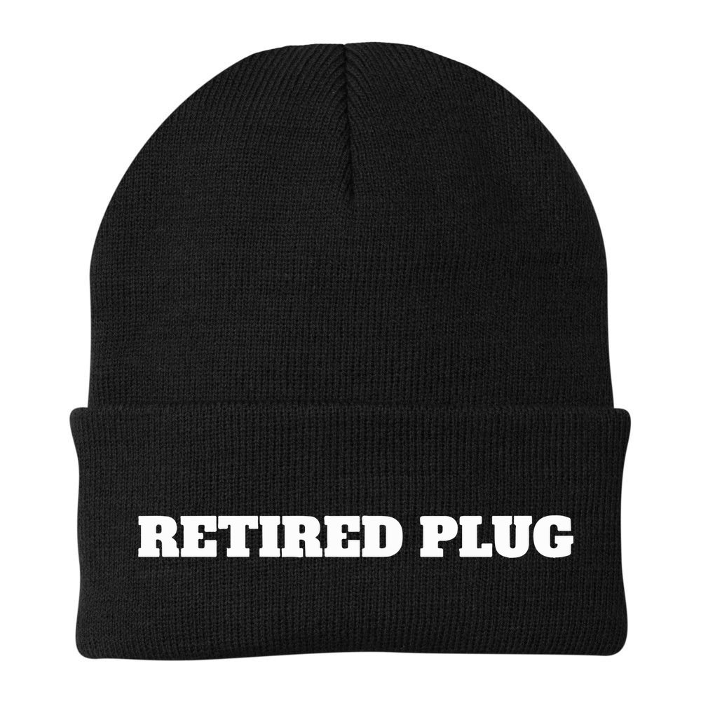 Unprofessional Retired Plug Beanie