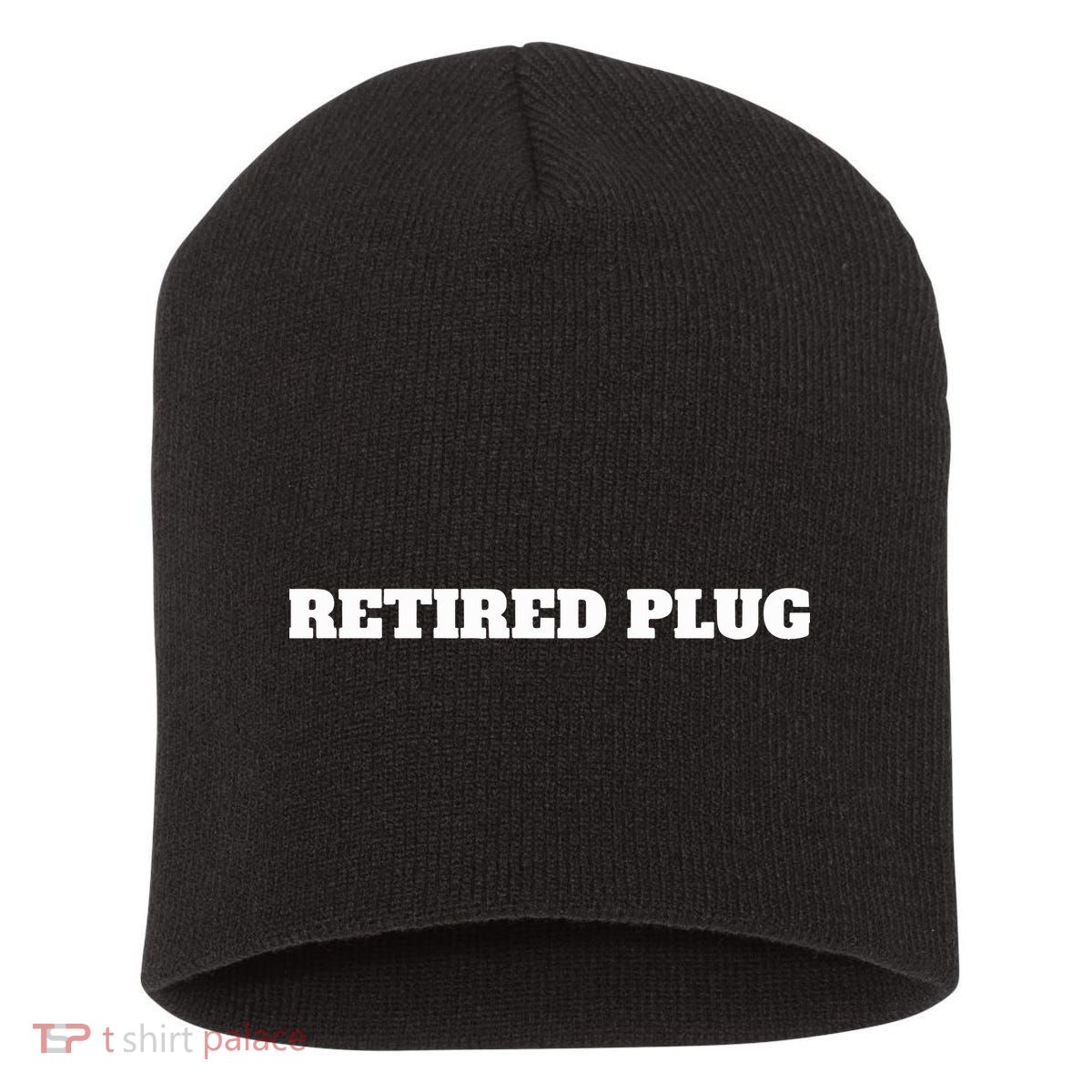 Unprofessional Retired Plug Short Acrylic Beanie