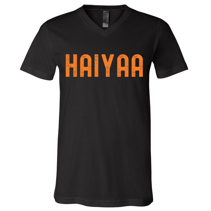 Uncles Roger Print Hilarious Haiyaa Chef Uncle V-Neck T-Shirt