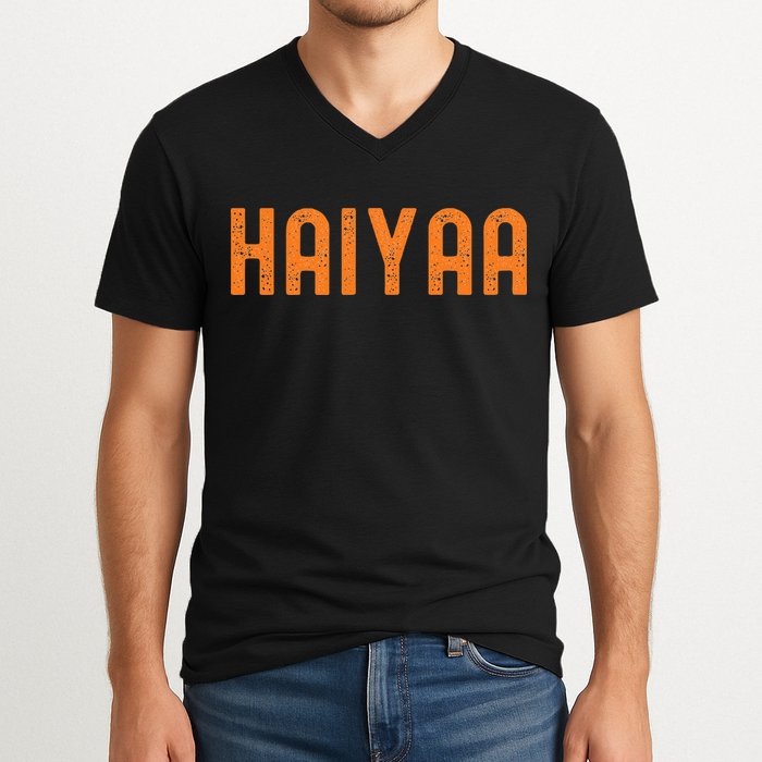 Uncles Roger Print Hilarious Haiyaa Chef Uncle V-Neck T-Shirt