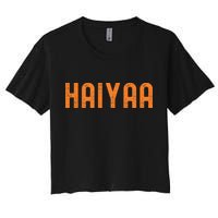 Uncles Roger Print Hilarious Haiyaa Chef Uncle Crop Top