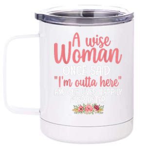 Unique Retirement Retired Grandma Mom Retire 12 oz Stainless Steel Tumbler Cup