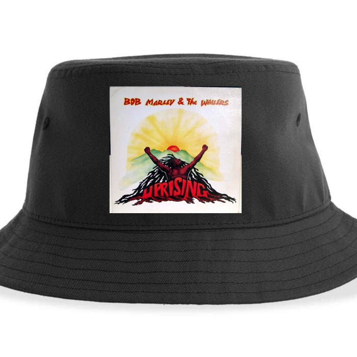 Uprising Reggae Rasta Dreadlocks Dread Sustainable Bucket Hat