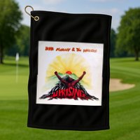 Uprising Reggae Rasta Dreadlocks Dread Golf Towel
