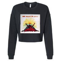 Uprising Reggae Rasta Dreadlocks Dread Cropped Pullover Crew
