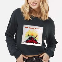 Uprising Reggae Rasta Dreadlocks Dread Cropped Pullover Crew
