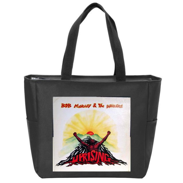 Uprising Reggae Rasta Dreadlocks Dread Zip Tote Bag