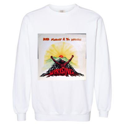 Uprising Reggae Rasta Dreadlocks Dread Garment-Dyed Sweatshirt