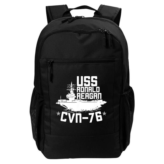 Uss Ronald Regan Cvn76 Aircraft Carrier For A Veteran Backpack