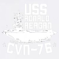 Uss Ronald Regan Cvn76 Aircraft Carrier For A Veteran Garment-Dyed Sweatshirt