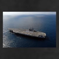Uss Ronald Reagan 7 Panel Mesh Trucker Snapback Hat