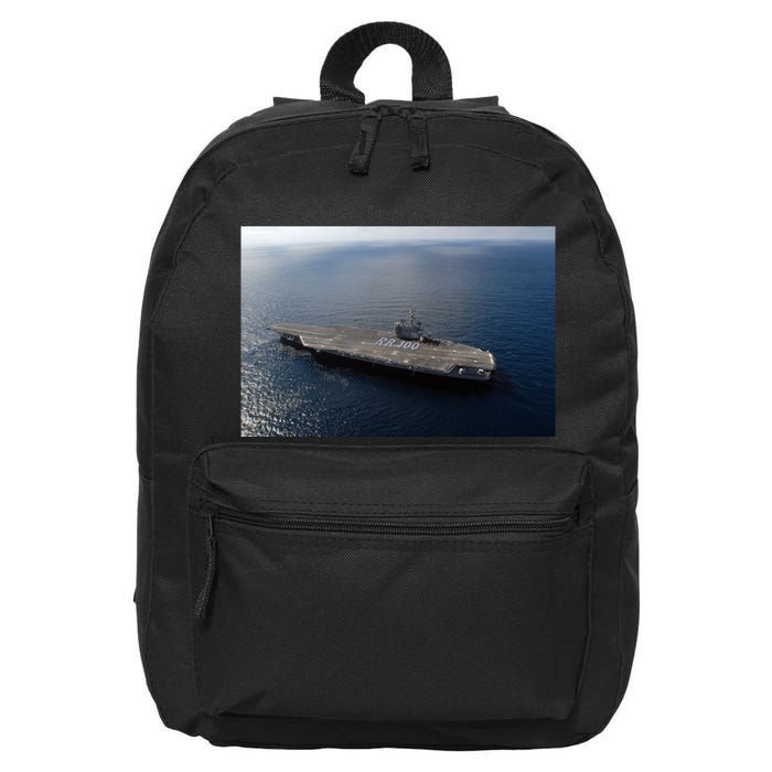 Uss Ronald Reagan 16 in Basic Backpack