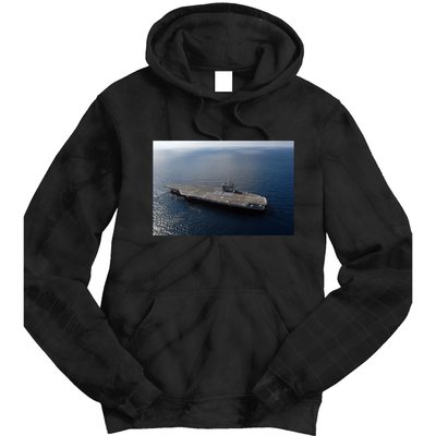 Uss Ronald Reagan Tie Dye Hoodie